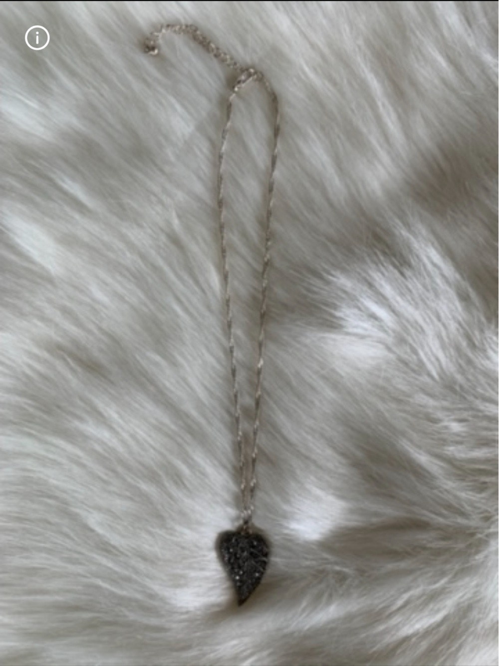 Delicate Silver Teardrop Pendant Necklace - Women's Jewelry